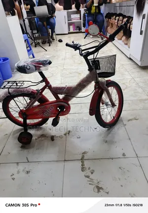 Kids Bicycle Size 16 From 2 to 8 Years