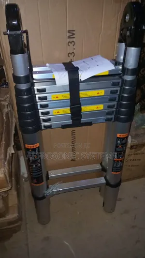 Heavy Duty 3.3m Double Telescopic Ladder