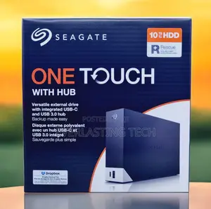 Seagate One Touch Hub 10tb External Hard Drive HDD .