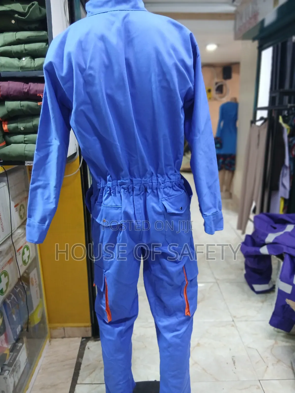Zipped Design and Elastic Waist Band