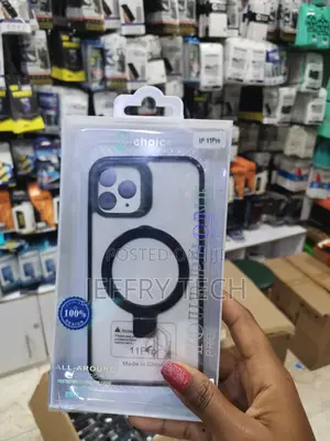 Duedue iPhone 11 Pro Magnetic Clear Case With Invisible Stand
