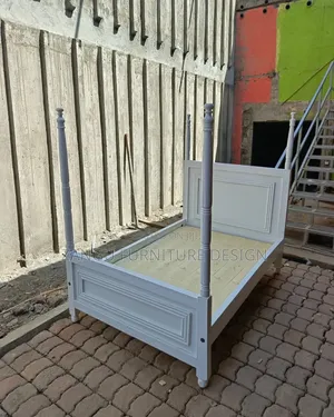 Board Panel Bed With Mosquito Net Holders 4*6