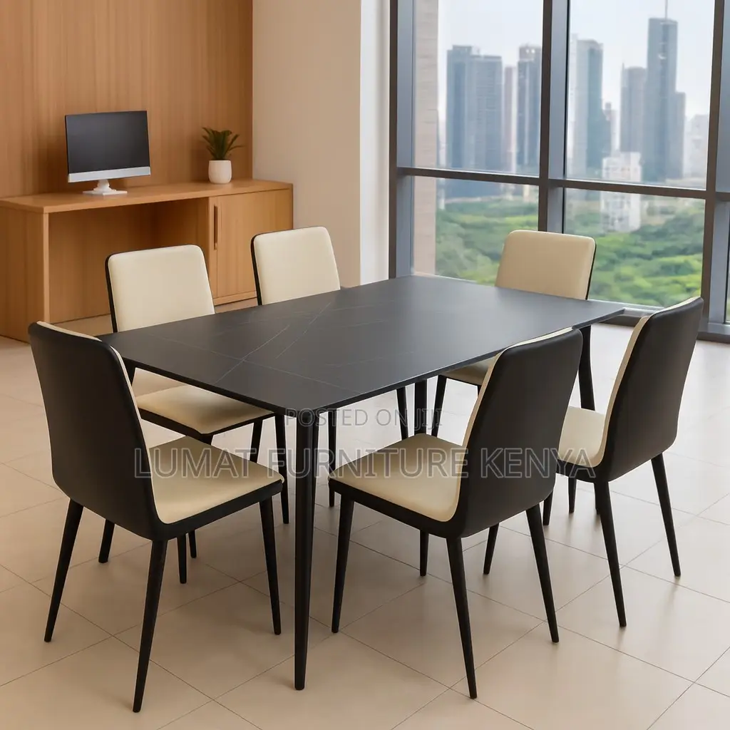 Sturdy Luxury Dining Table Set