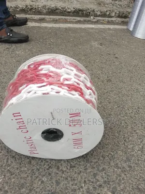 Warning Plastic Chain