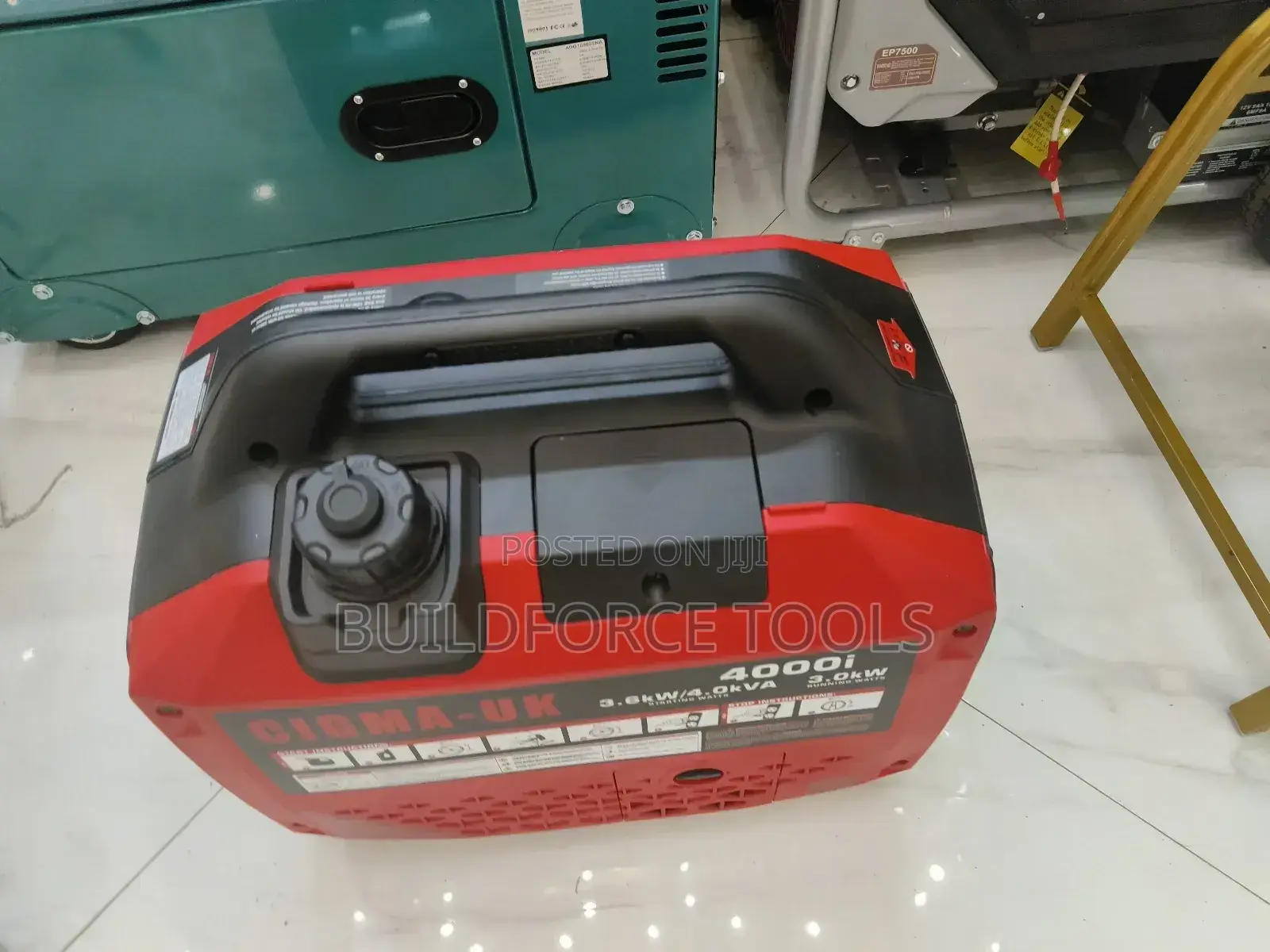 Cigma Uk 4000i Silent Inverter Generator Set