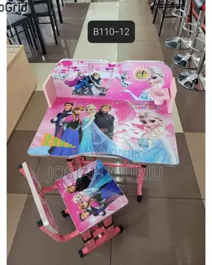Executive Adjustable Kids Study Table Desk Available In Pink And Blue