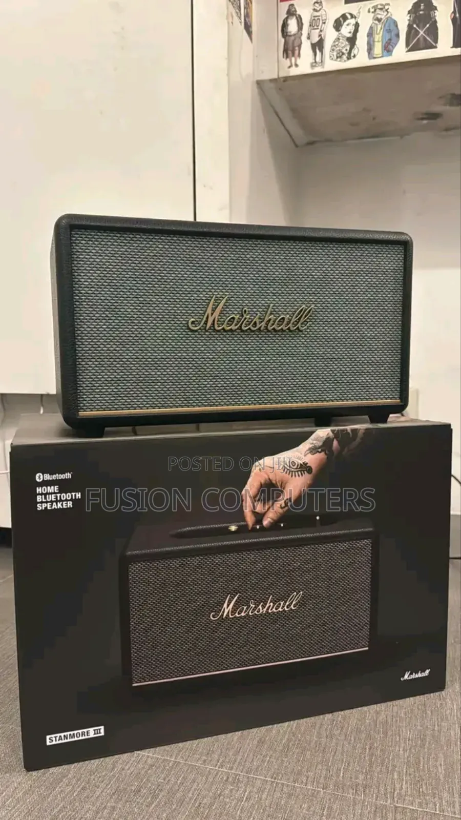 Marshall Stanmore Iii Bluetooth Speaker System (Black)