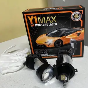 Car Y1 H4 Led Mini Projector Hi/Lo Beam Headlight for Cars Led Bulbs