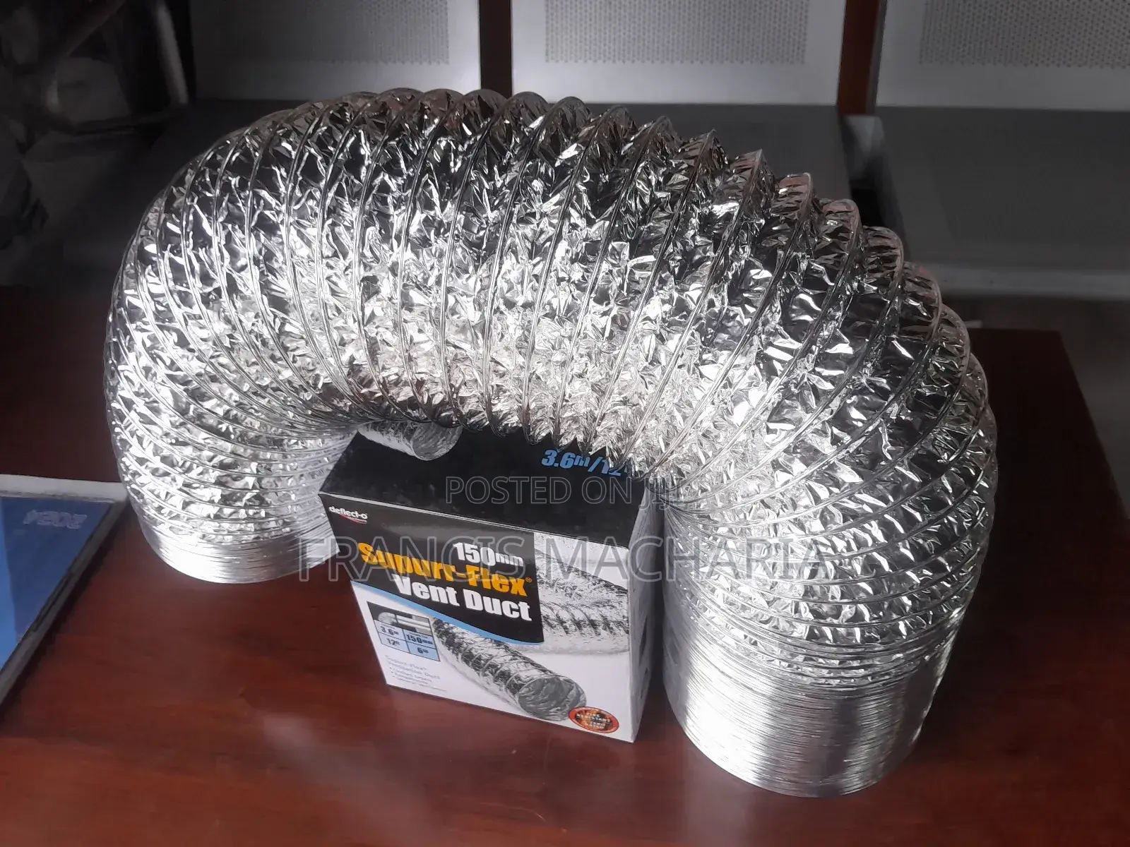 150mm Flexible Expandable Ducting New