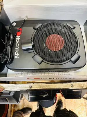 Nakamichi Compact Underseat Subwoofer – Built-in Amplifier