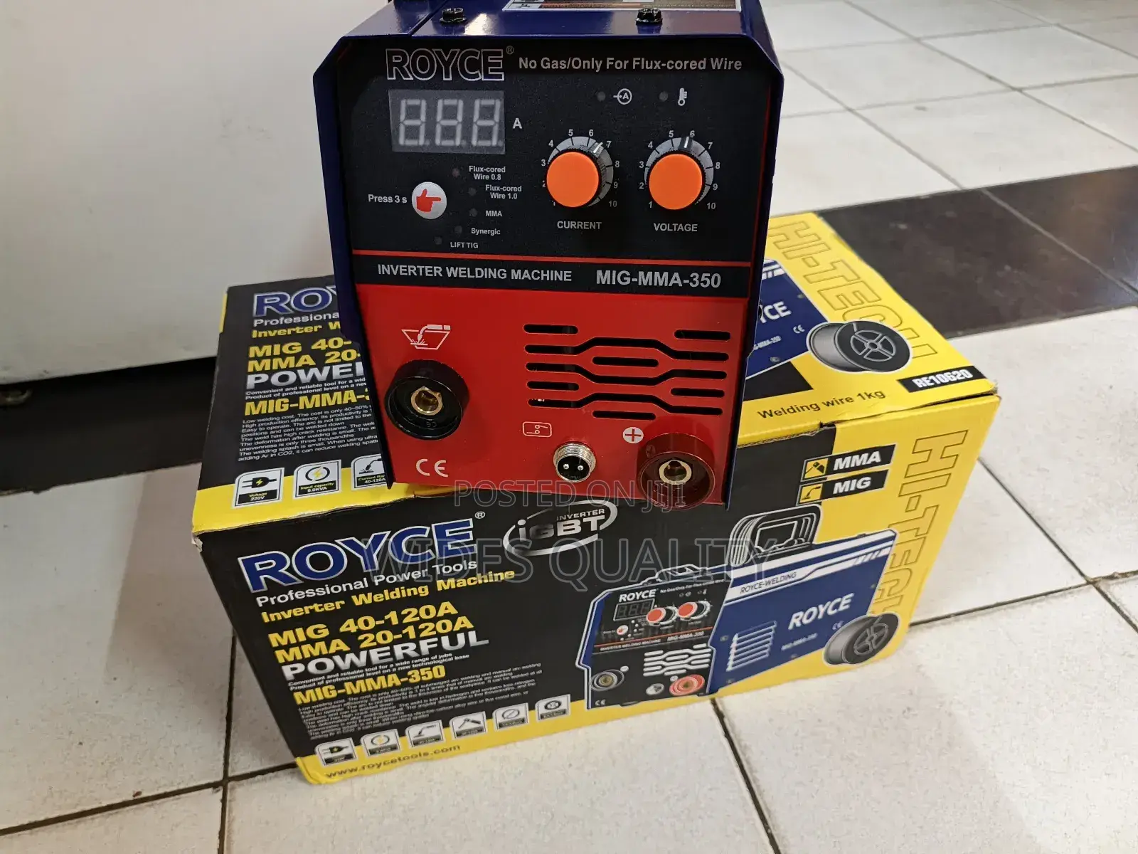 Royce Mig-Mma-350 Inverter Welding Machine.