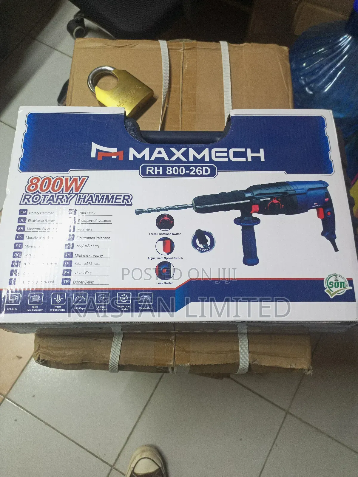Rotary Hammer 26mm Maxmech
