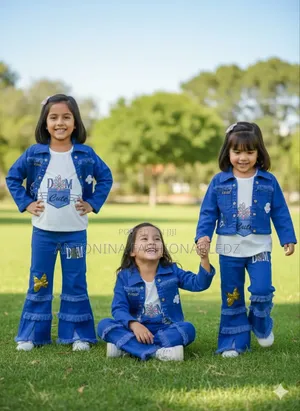 Cute Denim Girl Set Size 20-38
