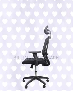 Mesh Work Chair With Lumbar Support | Smooth Swivel Easy Movement