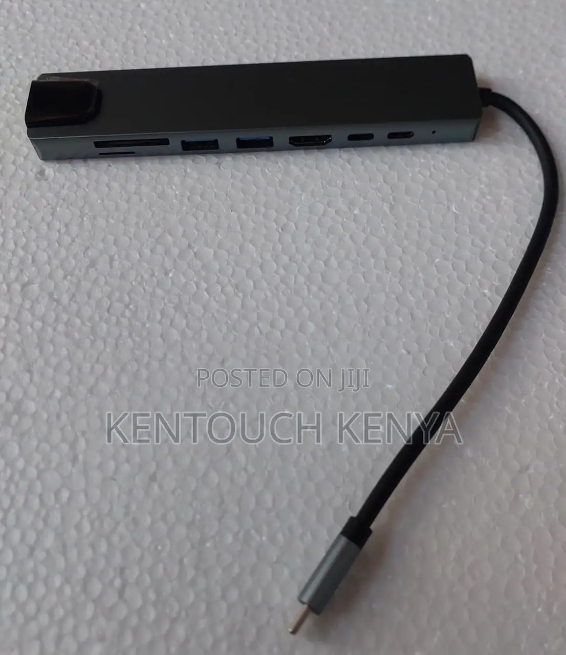 8 In1 Lan Hdmi Hubtype C HDTV Ethernet Usb3.0 2.0 Tf Sd Card Reader