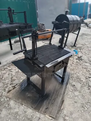 Elliptical Meat Barbecue Griller