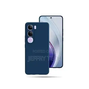 Liquid Silicone Case for Vivo Y19s 4g: Blue