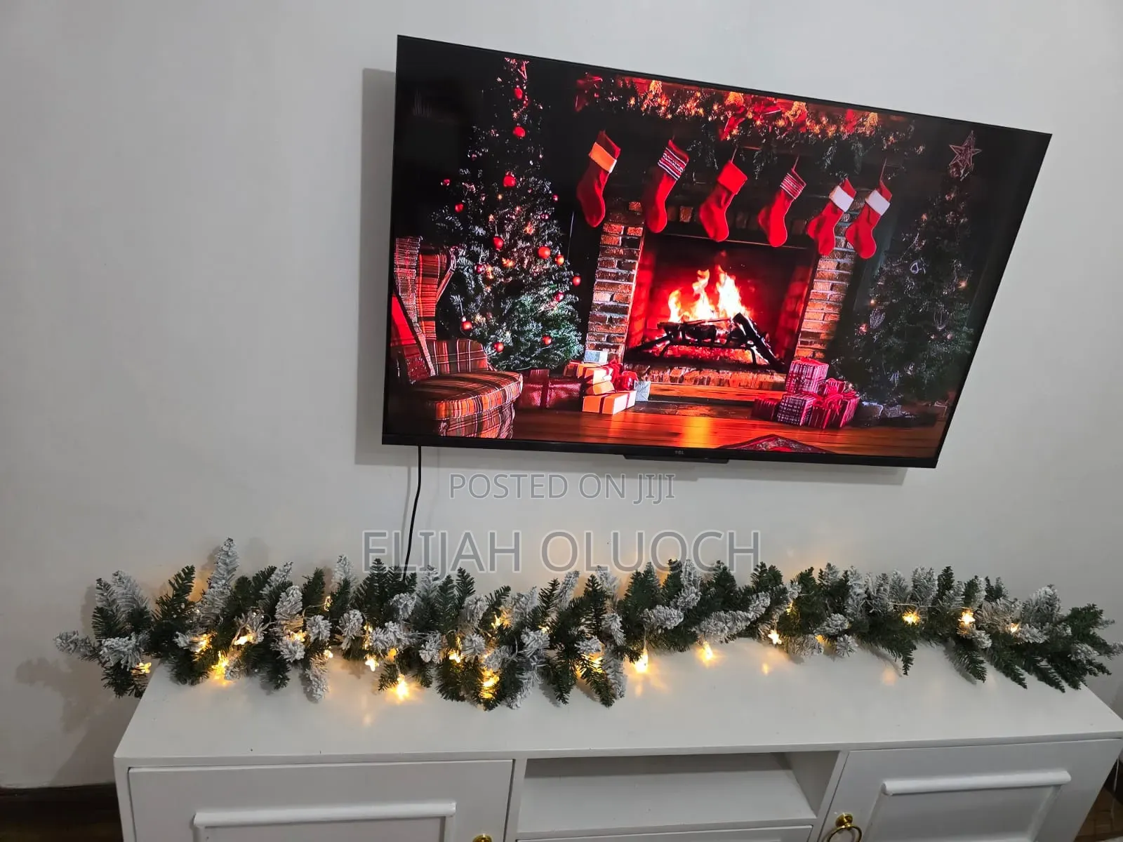 Christmas Garland With Lights