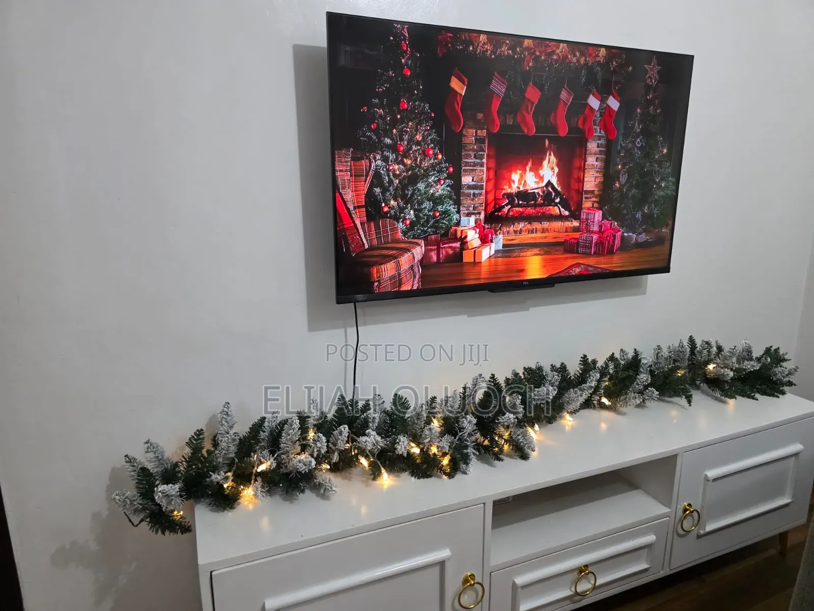 Christmas Garland With Lights