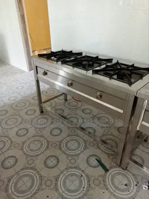 3-High Pressure Burner Cookers (Stainless Steel)