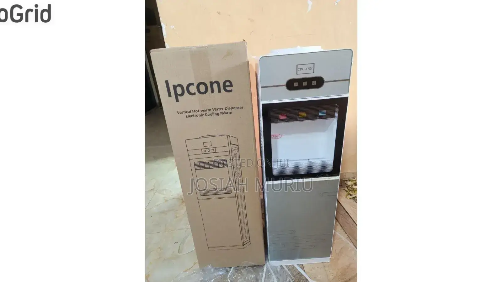 3 Tap Hot, Cold and Normal Ipcone Water Dispenser