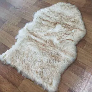 Fluffy Faux Fur Rugs Bedroom Floor High Density Mat 60x90cm