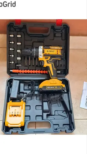 Dewalt 48v Cordless Drill With Accessories