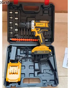 48v Dewalt Cordless Drill With Accessories
