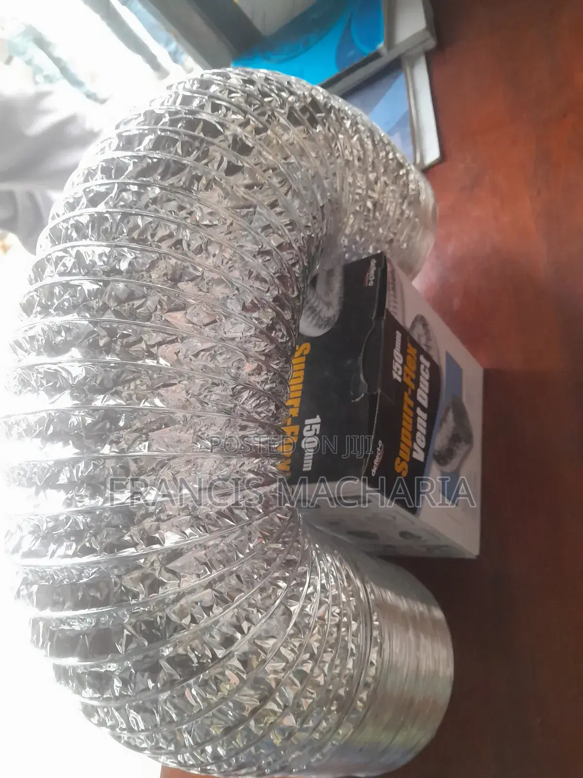 Aluminium Ducting Vent 100mm
