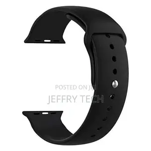 Replacement Silicone Band, 22mm, Black, for Huawei Watch Gt3 46mm, Gt