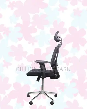 Comfort Mesh Office Chair | Modern Chrome Finish