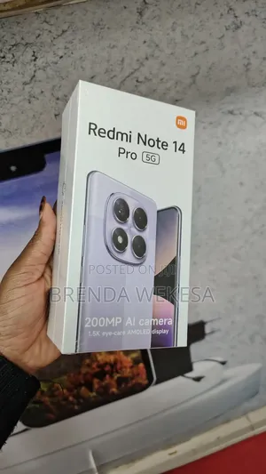 New Xiaomi Redmi Note 14 Pro 5G 512 GB Black