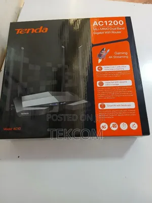 Tenda Ac10 Ac1200 Smart Dual-band Wireless Router