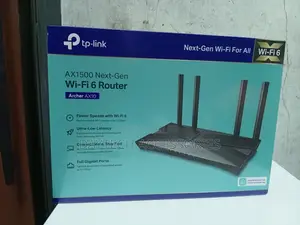 Tp-Link Archer Ax10 Ax1500 Wireless Dual-Band Gigabit Wi-Fi 6 Router.
