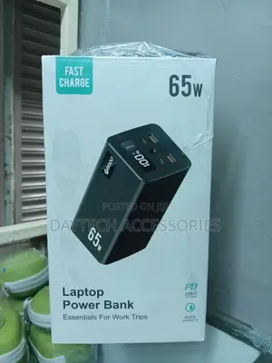 50000mah 65w Type C Fast Charger Power Bank for Laptop.