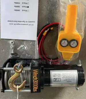 Dc Motor Electric Winch/ 1350kgs Winch