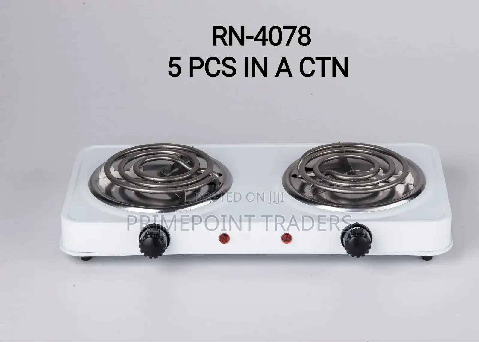 Compact Electric Cooker With Dual Heating Coils for Every Kitchen