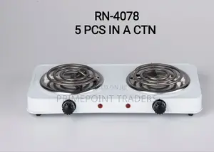 Compact Electric Cooker With Dual Heating Coils for Every Kitchen