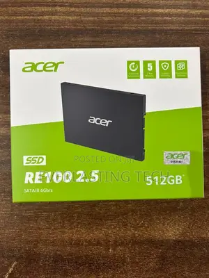 Acer Re100 Sata SSD 512gb, 2.5" Internal SSD