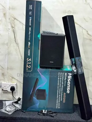 Hisense Sound Bar Ax3120g 3.1.2 Channel 360w