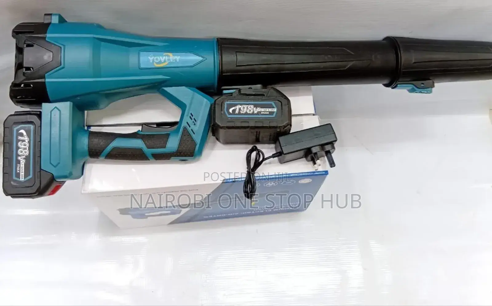 Yovlet Cordless Rechargeable Leaf Blower.