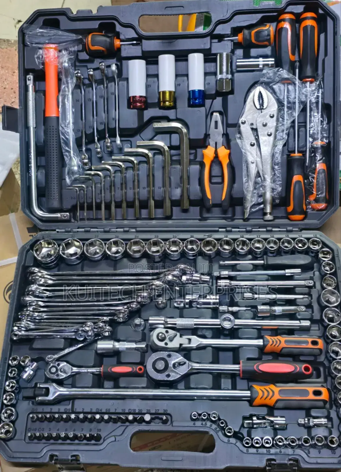 Chrome Vanadium Socket Spanners/ 144pcs Spanner Set