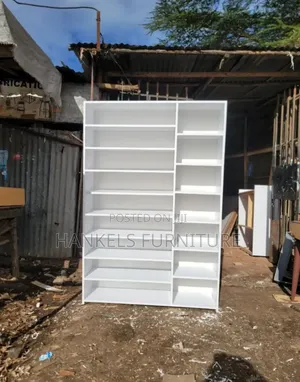 Sturdy Open Bookshelf With Multi-Tier Display