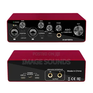 Audio Interface for Recording; Portable Soundvard