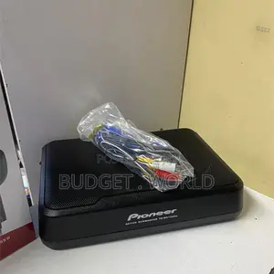 Under-Seat Subwoofer With 160w Built-in Amp –Perfect Car Audio Upgrade