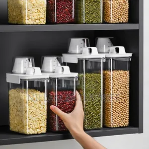 Acrylic Airtight Cereal Storage Container 2300ml