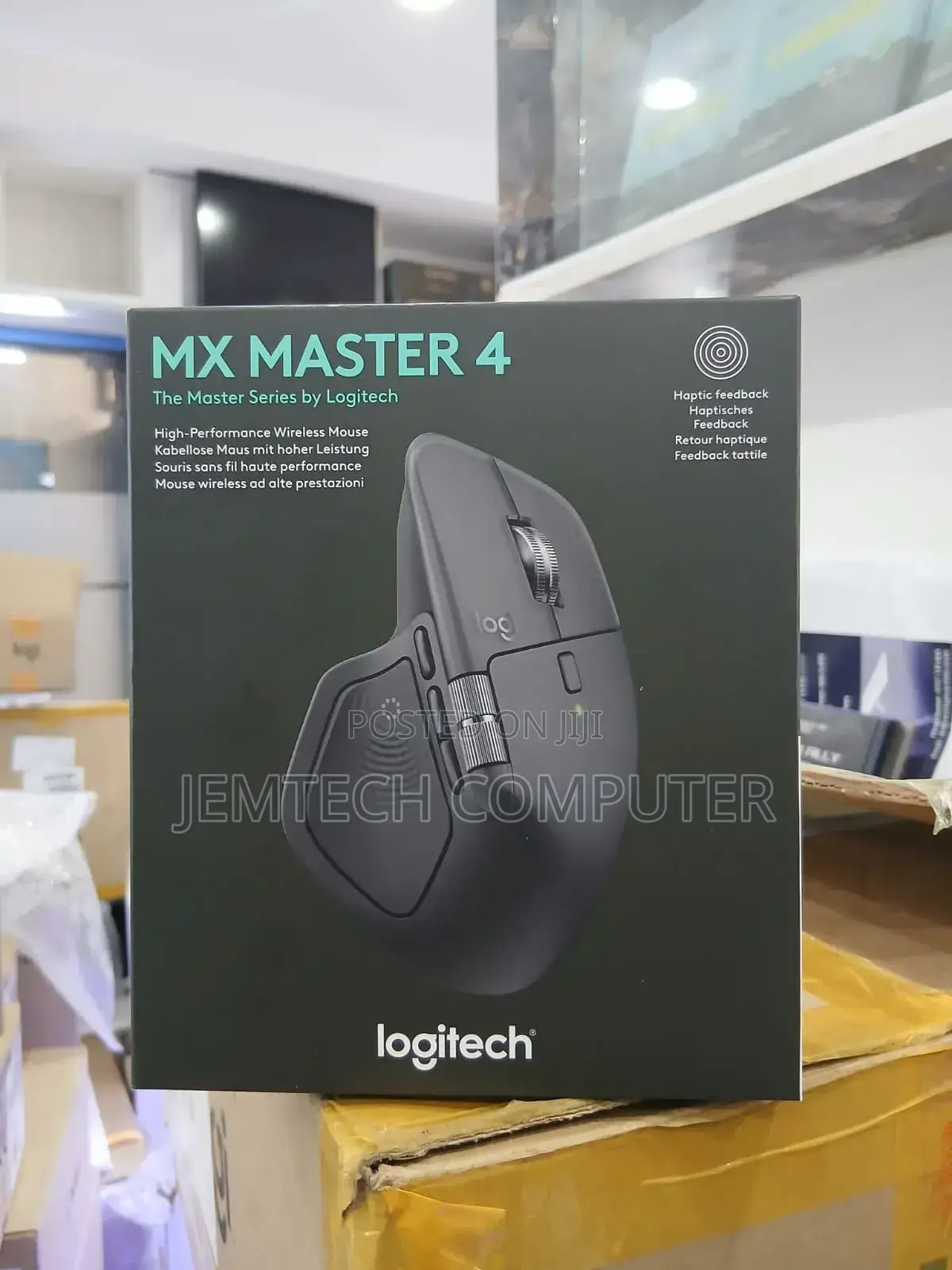 Logitech Mx Master 4 Mouse Graphite
