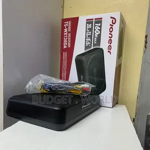 Car Subwoofer Upgraded Slim Under Seat Powered Car Audio With Wire Kit