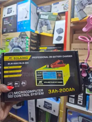 Bolaimei Intelligent Fast Charger For Agm, Gel & Lead-acid Batteries