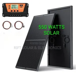 550 Watts Mono Solar Panel,40a MPPT Controller 20 Meters M Cable
